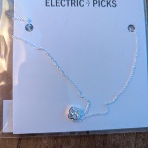 Electric Family Silver Camilla Clover Necklace